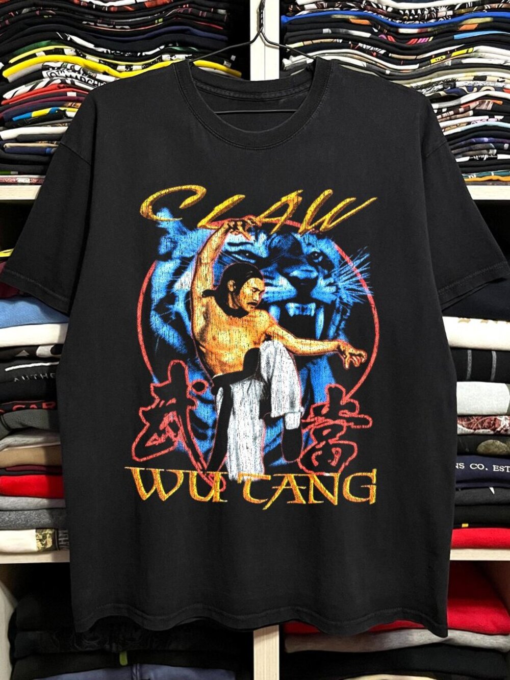 Wu Tang Claw Black Tee - Picture 1 of 5